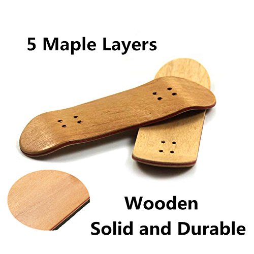 Mini Diapasón, Patineta de Dedos Profesional Maple Wood DIY Assembly Skate Boarding Toy Juegos de Deportes Regalo de Navidad Para Niños (Negro)