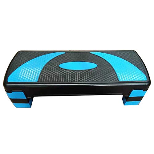 Mini Pedal de Yoga Pedal de Gimnasia Tabla Plataforma Stepper Escalador Altura Regulable A 3 Niveles Diseño Antideslizante de Mini Paso Deportivo 10cm~15cm Unisex Stepper 78cm E