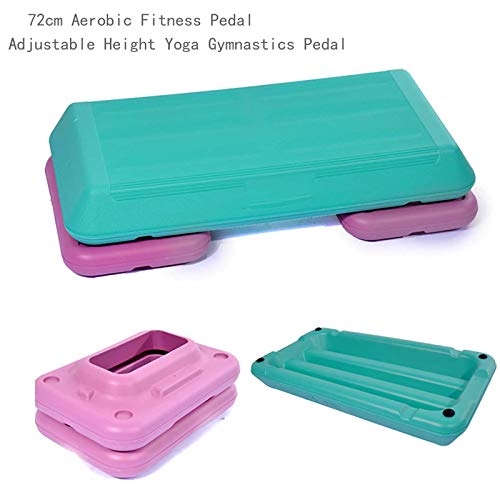 Mini Tabla Plataforma Stepper Altura Regulable A 3 Niveles Ffitness Stepper Tabla Plataforma Stepper Escalador Diseño Antideslizante 72cm Pedal de Gimnasia Carga MáXima 250Kg Without Support,C