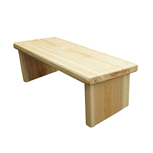 Miwaimao Banco de meditación Original, Taburete de Madera de Rodillas de Madera para Zen Meditating Postura-Banco de yogaergonómico para la práctica extendida, sin cojín, Estera o Almohada necesaria