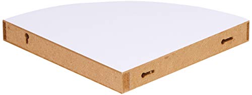 Modul'Home - Estante (Madera DM), Tablero/Madera DM, Blanco, 25 x 25 x 3,4 cm