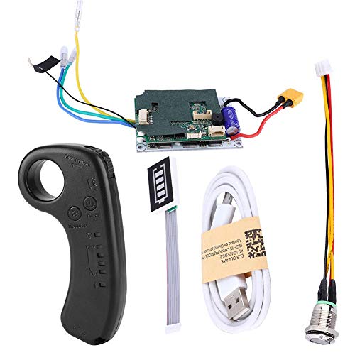 Monopatín eléctrico ESC Kit, 10S 36V Placa Base de Control sustituto ESC de Unidad única con Control Remoto para DIY Longboard Skateboard eléctrico