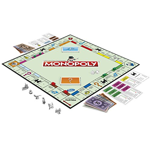 Monopoly - Clásico, Edad recomendada: a partir de 8 años (Hasbro C1009105)