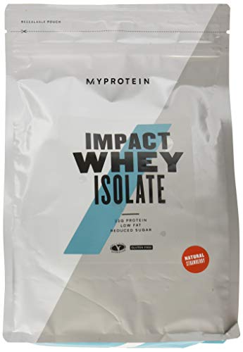 MyProtein Impact Whey Isolate Proteína de Suero, Sabor Fresa Natural - 1000 gr