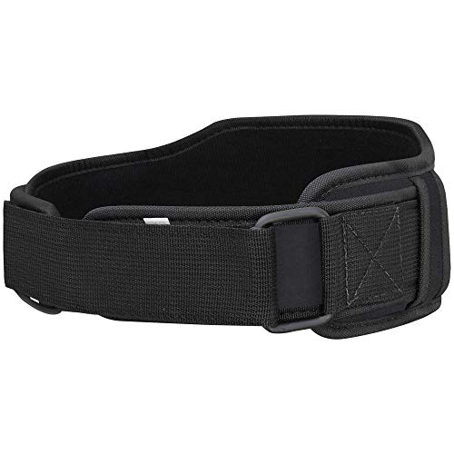 Mytra Fusion Unisex Gym Belt Fitness Belt for Exercise, Weightlifting, Powerlifting, Crossfit Training (Black, Large)