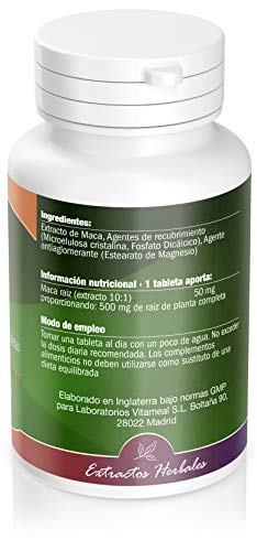 NaturBite Maca Negra - 60 Tabletas