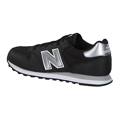 New Balance 500 Core, Zapatillas Hombre, Negro (Black Silver), 44.5 EU