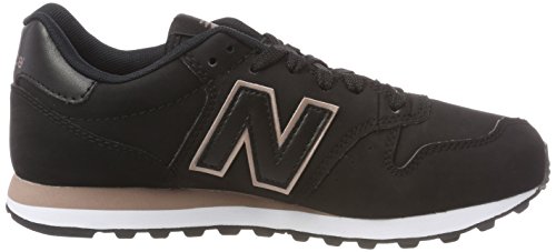 New Balance Gw500v1, Zapatillas de Deporte para Mujer, Negro (Black/Rose Gold Br Black), 37.5 EU