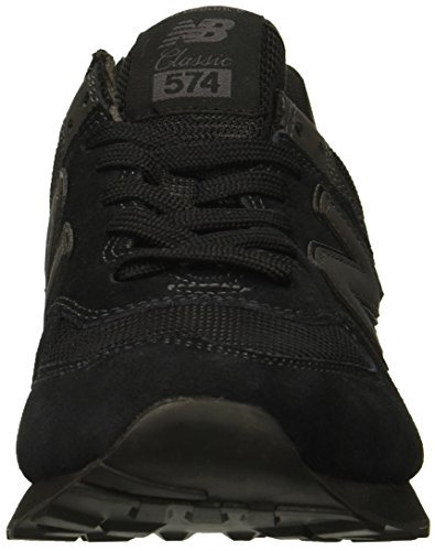 New Balance Hombre 574v2-core Trainers Zapatillas, Negro (Triple Black), 36 EU