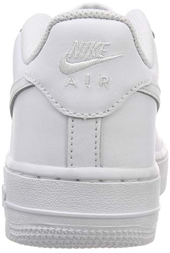 Nike Air Force 1 (GS) Zapatillas de baloncesto, Niños, Blanco (White / White-White), 36 1/2