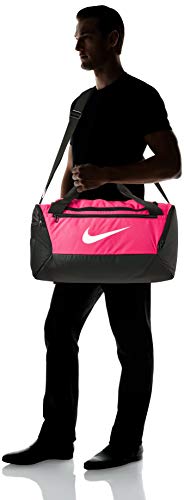 NIKE Brasilia Bolsa de Gimnasio, Unisex Adulto, Rosa (Rush Pink/Black/White), MISC