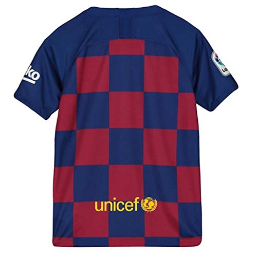 NIKE FCB Y Nk BRT Stad JSY SS Hm Camiseta, Unisex niños, Deep Royal Blue/Varsity Maize, XL