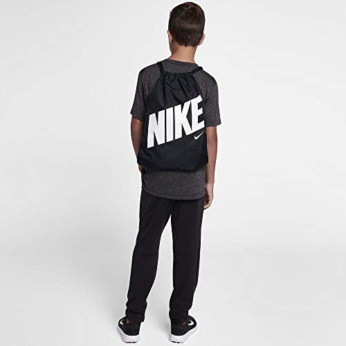 Nike GFX Saco de Gimnasia, Color Negro/Blanco