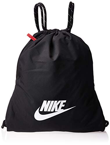 NIKE Gym BRSLA Bolsa de Deporte, Unisex Adulto, Black/Black/White, Talla única