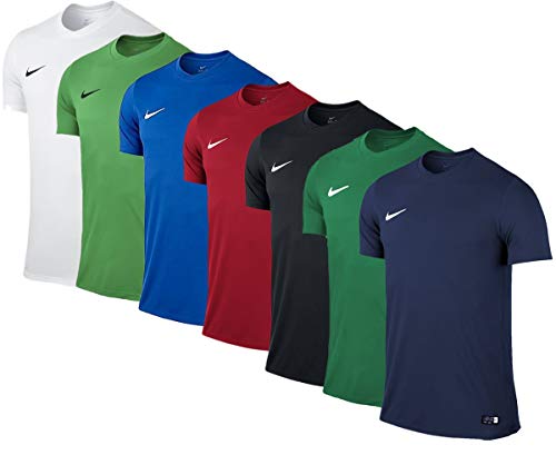 NIKE M Nk Dry Park VII JSY SS Camiseta de Manga Corta, Hombre, Verde (Pine Green/White), S