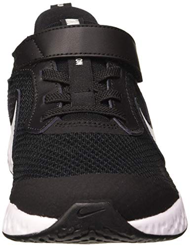 Nike Revolution 5, Running Shoe Unisex-Child, Black/White/Anthracite, 28.5 EU