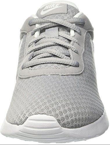 Nike Tanjun, Zapatillas de Running para Mujer, Gris (Wolf Grey/White), 36.5 EU