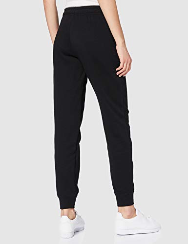 NIKE W NSW Essntl Pant Reg FLC Sport Trousers, Mujer, Black/(White), L