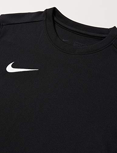 NIKE Y Nk Dry Park VII JSY SS Camiseta de Manga Corta, Unisex niños, Negro/Blanco, M