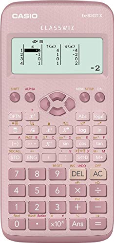 Nuevo Casio FX-83GTX Calculadora científica Rosa