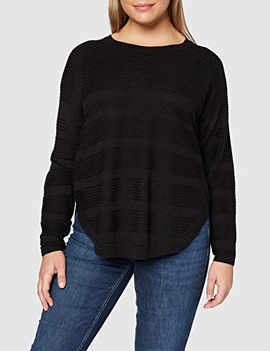 Only onlCAVIAR L/S Pullover KNT Noos Suéter, Negro (Black Black), 40 (Talla del Fabricante: Large) para Mujer