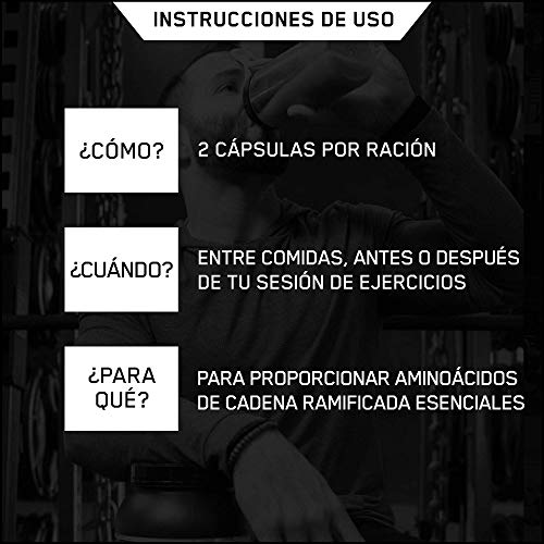 Optimum Nutrition ON BCAA 1000, Cápsulas BCAA, Suplementos Deportivos, Rico en Aminoacidos Ramificados y Esenciales, para mejor recuperación, sin sabor, 200 porciones, 400 cápsulas