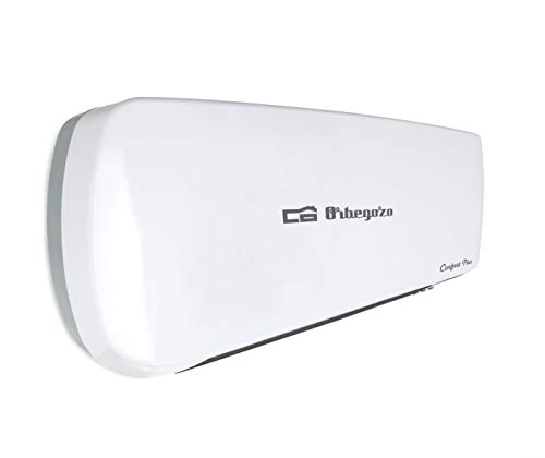 Orbegozo SP 6000 – Calefactor de baño Split programable con mando a distancia, 2000 W, 2 niveles de potencia y modo ventilador