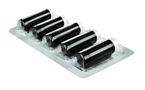 Original Meto Rodillos de Tinta de para Las etiquetadoras manuales ProLine S y M 9506060 (para Etiquetas de 26 x 12 mm y 26 x 16 mm) 5 Unidades, Negro