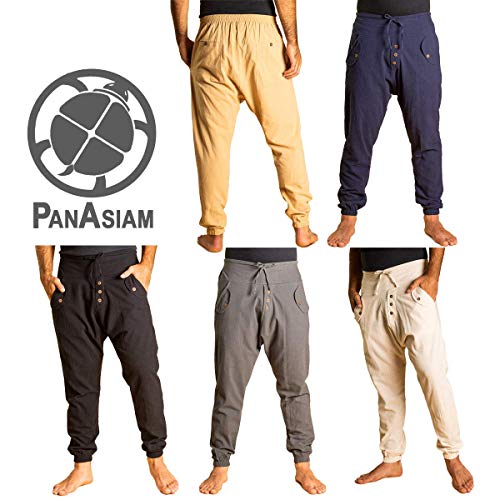 PANASIAM Yogipants 01, Cotton, Black, L