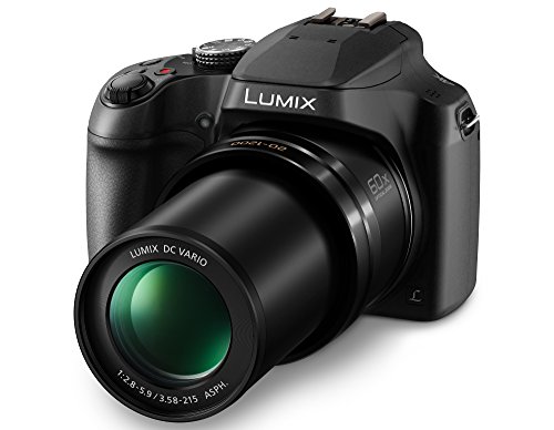 Panasonic Lumix DC-FZ82 - Cámara Bridge de 18.1 MP (Zoom de 60X, Objetivo F2.8-5.9 de 20-1200 mm, tecnología DFD, 4K, WIFI), Color Negro