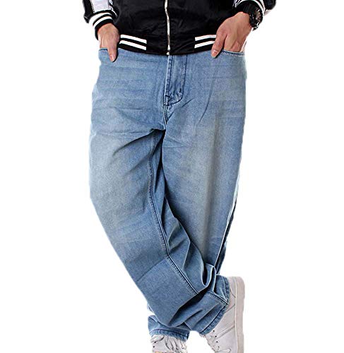 Pantalones de Baile Callejero de Moda Estilo Hip Hop de los Hombres Pantalones de Rap Pantalones Rap