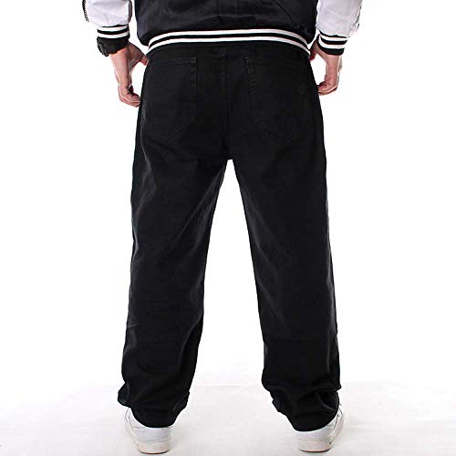 Pantalones de Baile Callejero de Moda Estilo Hip Hop de los Hombres Pantalones de Rap Pantalones Rap