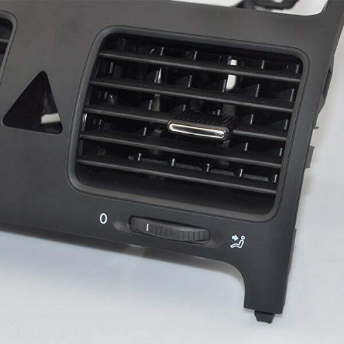 Para MK5 rejilla de ventilación de salida de aire central para tablero delantero, color negro, 1KD 819 72