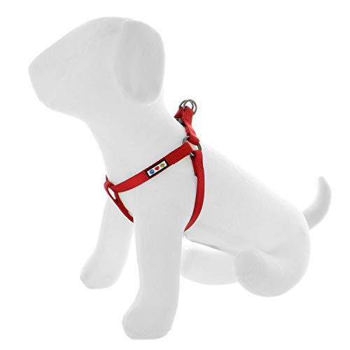 Pawtitas Arnes de Entrenamiento Chaleco Pechera para Perros y Cachorros arnes de adiestramiento Ideal para Caminar Perros Cachorros arnes Pequeño Color Rojo