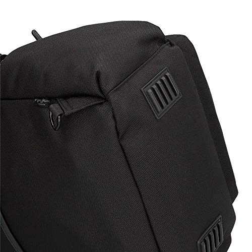 Pepe Jeans Allblack Mochila Adaptable con bandolera para Portátil 13,3" Negro 28x41x16 cms Poliéster 18.37L