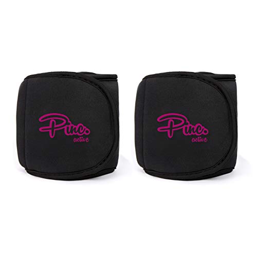 Pesas De Tobillos Stronger - Equipo De Fitness Profesional Para Mujeres Ideal Para Fortalecer Pantorillas Y Glúteos - Juego De 2 Tobilleras Lastradas 2.5 kg Ajustables