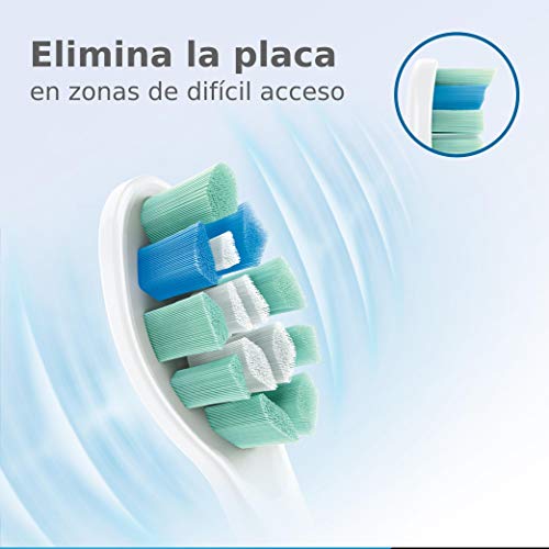 Philips HX9022/10 - Pack con 2 cabezales para control de la placa para cepillos Sonicare