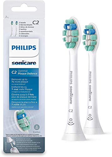 Philips HX9022/10 - Pack con 2 cabezales para control de la placa para cepillos Sonicare