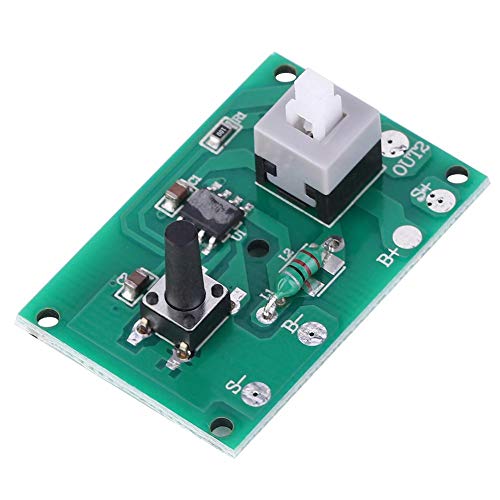 Placa de circuito de lámpara solar, controlador de sensor de control de luz solar con modo de luz de 8 tipos y conmutador 1.2V utilizado para luces de cadena solar 100LED, módulo de controlador