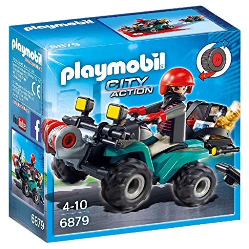 Playmobil Ladrón con Quad y Botín 6879