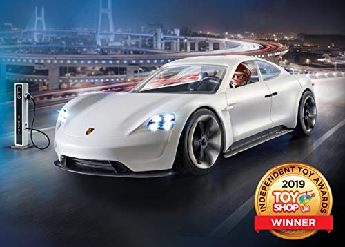 PLAYMOBIL: THE MOVIE Porsche Mission E y Rex Dasher, a Partir de 5 Años (70078)