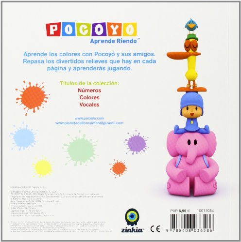 Pocoyó. Colores: Con divertidos relieves (Pocoyo)