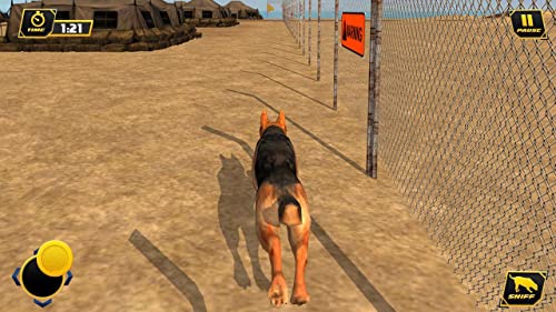 Policía fronteriza Dog Chase Adventure Simulator 3D: Vegas City Gangster Crime In Prison Escape Survival Adventure Juegos Sim Gratis para niños 2018