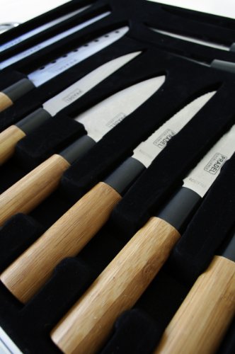 Pradel Cuchillo de Cocinero, bambú, Marrón