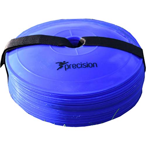 Precision Pro Near - Marcadores de espacio plano para entrenamiento de fútbol, rugby, ejercicios de gimnasio