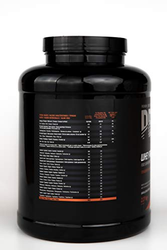 Premium Body Nutrition - Aislado de proteína de suero de leche en polvo (Whey-ISOLATE), 2,27 kg, sabor fresa (75 porciones)