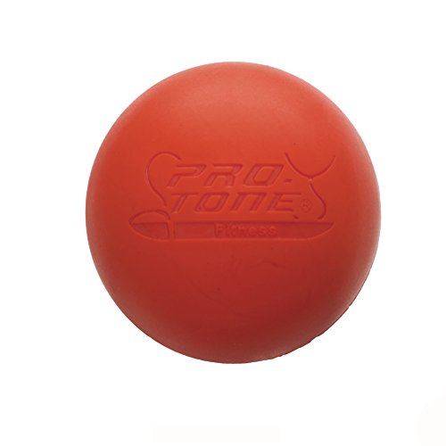 PROTONE Lacrosse Bola para Punto de activación Masaje/rehabilitación/Fisioterapia/Crossfit (Negro)