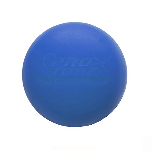 PROTONE Lacrosse Bola para Punto de activación Masaje/rehabilitación/Fisioterapia/Crossfit (Negro)