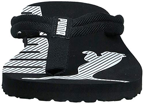 PUMA Epic Flip V2, Chanclas Unisex Adulto, Negro (Black/White), 39 EU