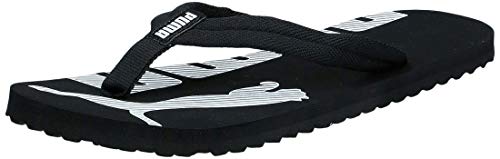 PUMA Epic Flip V2, Chanclas Unisex Adulto, Negro (Black/White), 39 EU